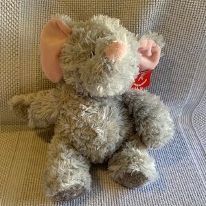 Adorable Gray Plush Elephant Stuffed Animal